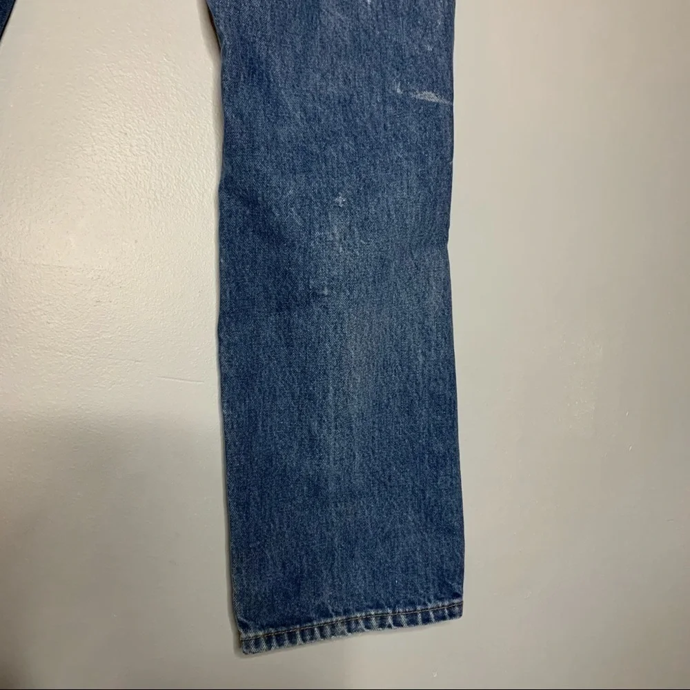 Vintage Orange Tab Super Dope Custom 505 Levi Jeans